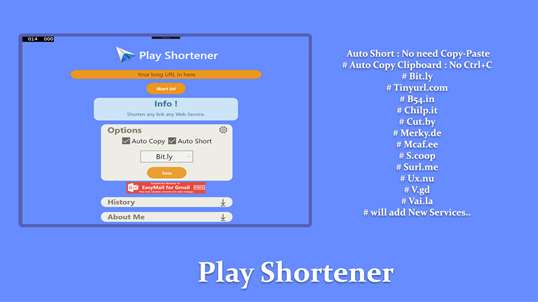 Play Shortener screenshot 1
