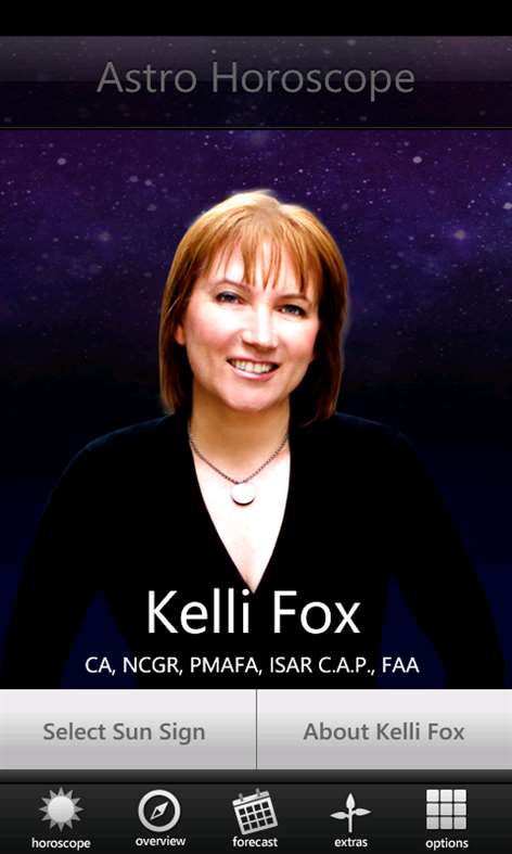 Astro Horoscope by Kelli Fox Screenshots 1