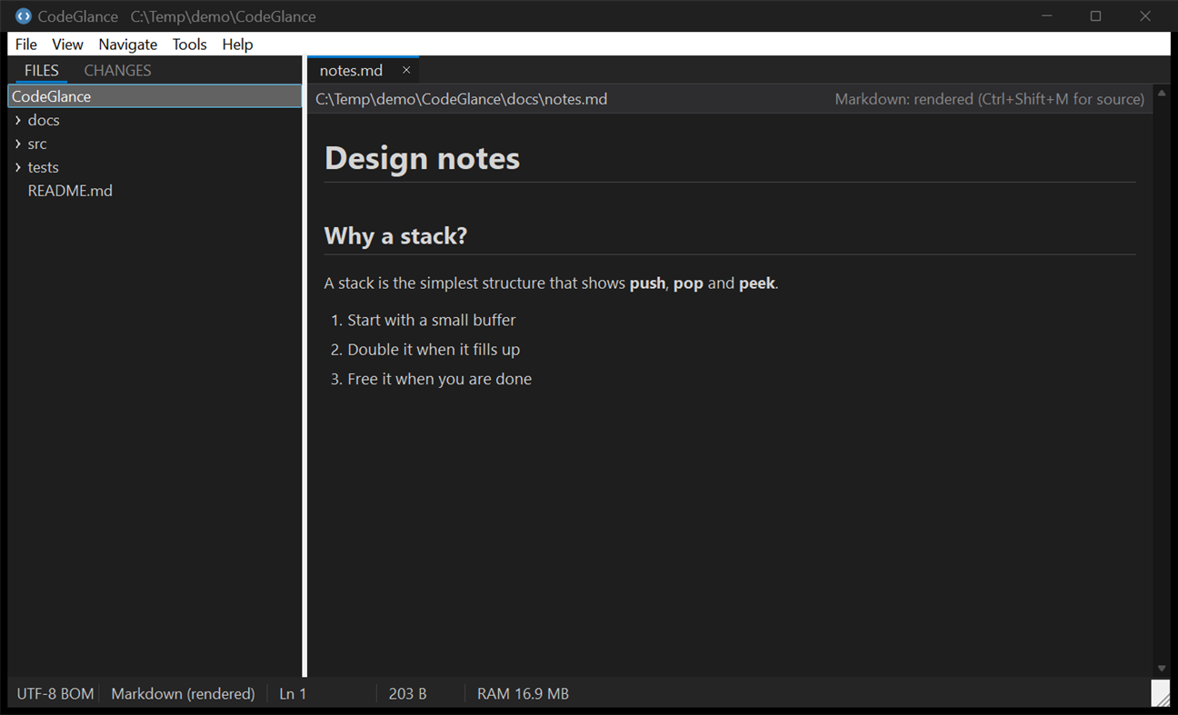 #4. CodeGlance (Windows) بواسطة: Manish Paul Simon