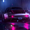Neon Super Car HD Wallpaper New Tab icon