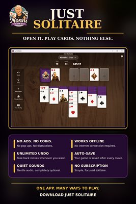Just Solitaire by Nonnie Games