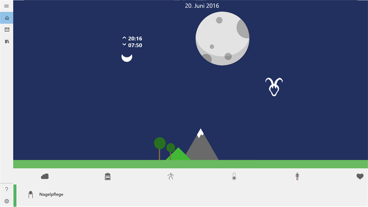 Ursel's moon calendar - PC - (Windows)