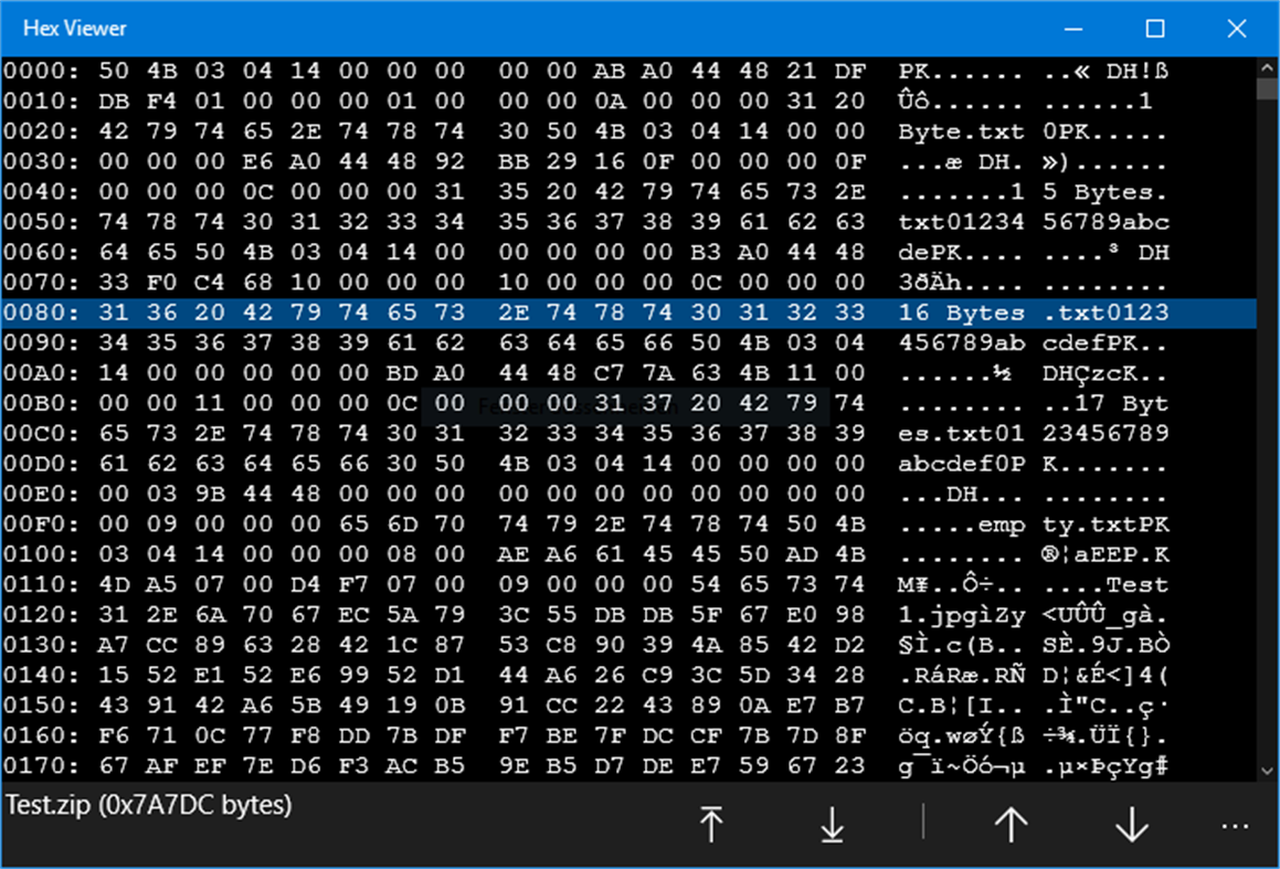 #1. 0x Hex Viewer (Windows) Por: Michael Gültig