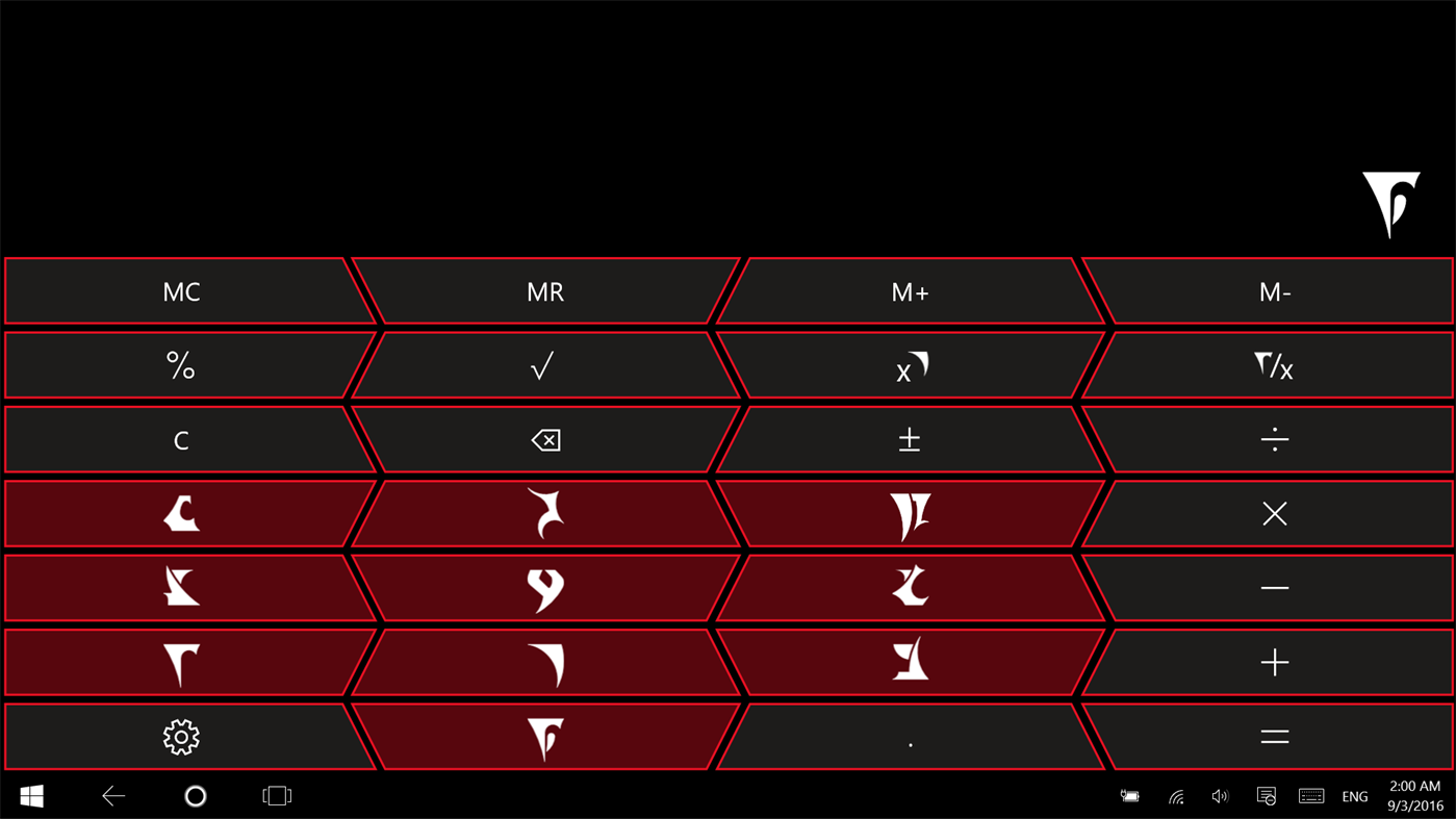 #1. K-Calc (Windows) بواسطة: Sinime