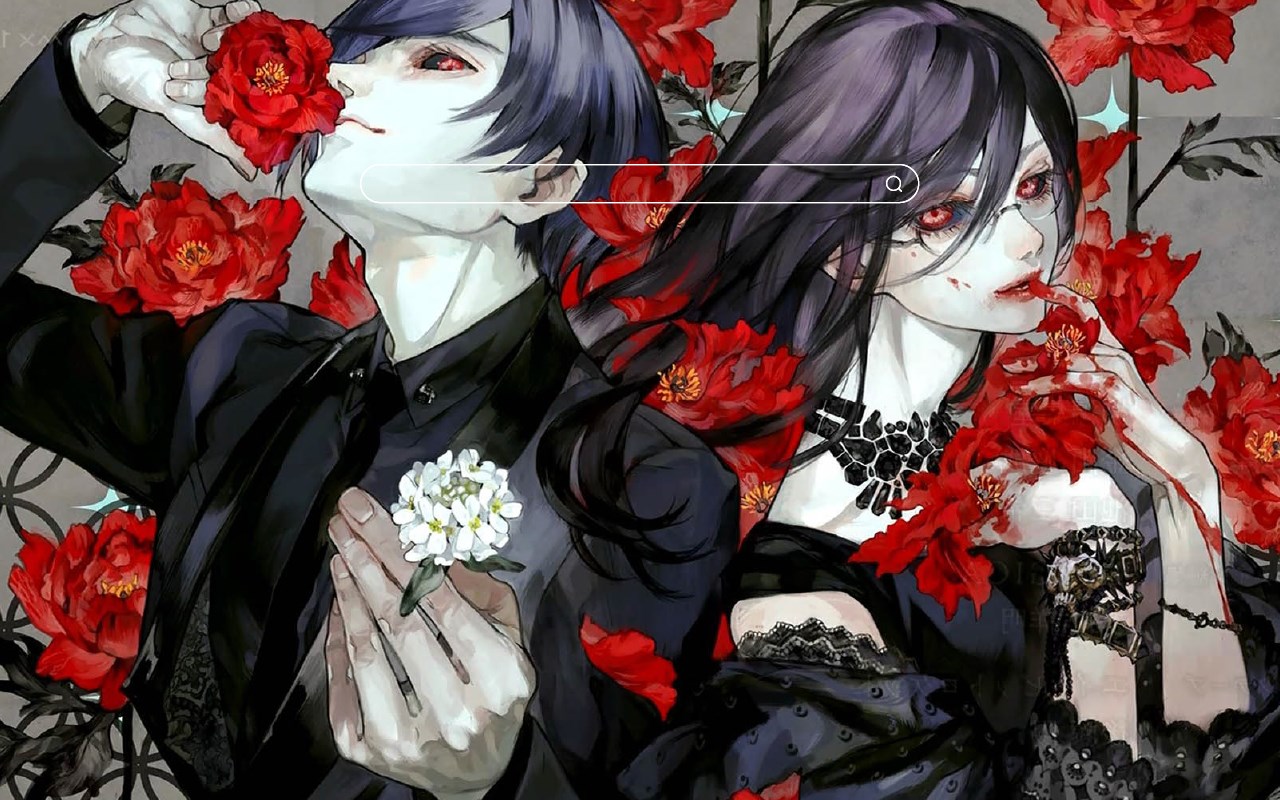 Tokyo Ghoul HD Wallpapers New Tab Theme