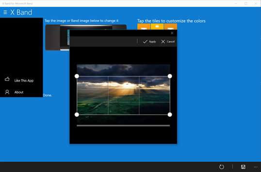 XBand for Microsoft Band screenshot 2