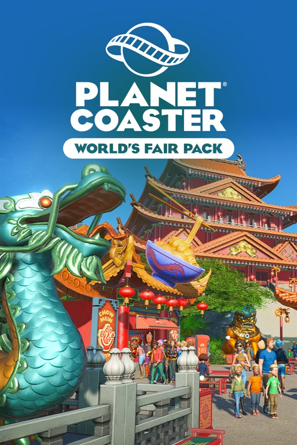 Planet Coaster: World's Fair Pack Xbox Series X|S and Xbox One cover art