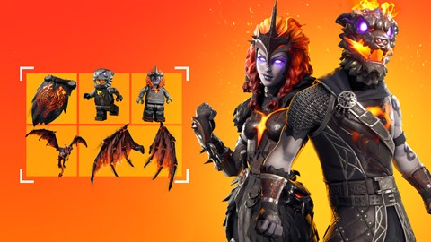 Fortnite: pack de Leyendas de lava