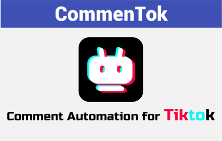 CommenTok - Tiktok Comment Bot small promo image