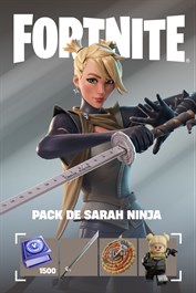 Pack de Sarah ninja de Fortnite