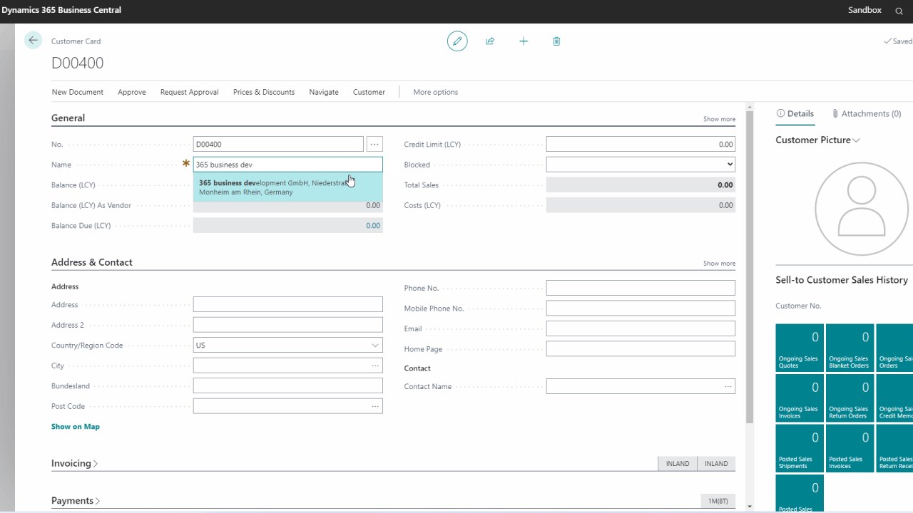 Snapshot 3 of 365 business Address Validation
