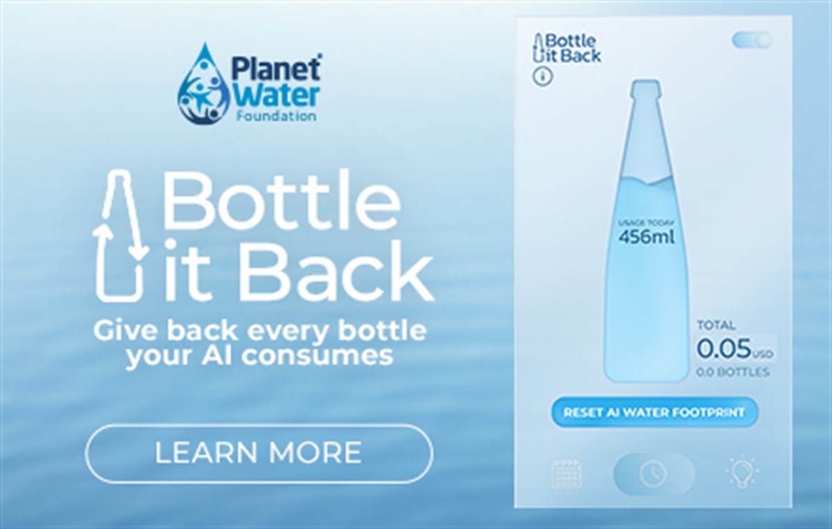Bottle It Back - Instantly Track and Offset your AI Water Consumption