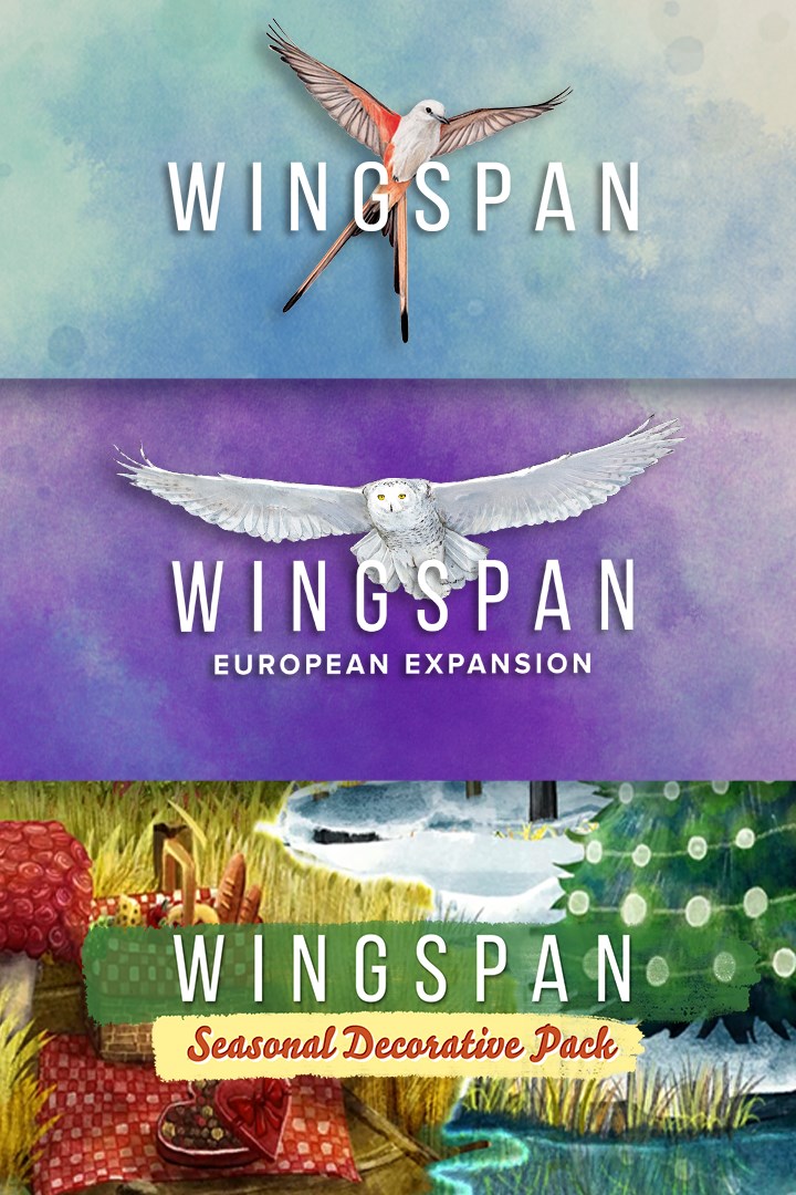 Wingspan + European Expansion + Seasonal Decorative Pack boxshot