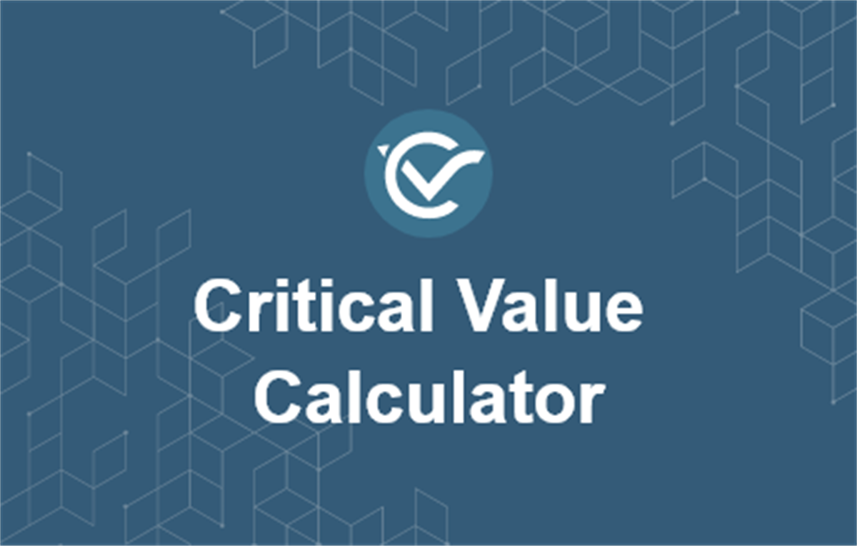 Critical Value Calculator