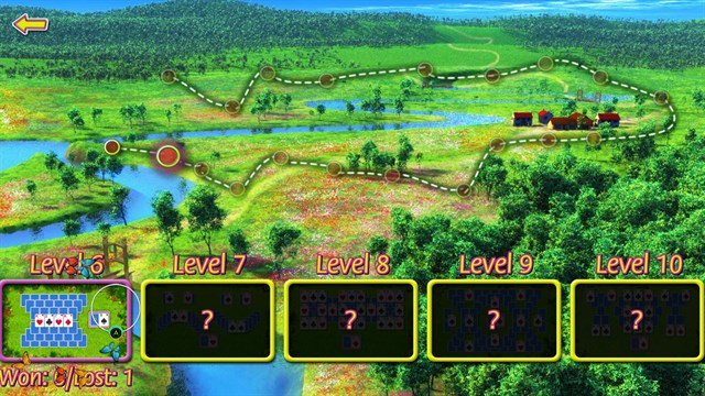 Summer Tri-Peaks Solitaire screenshot 3
