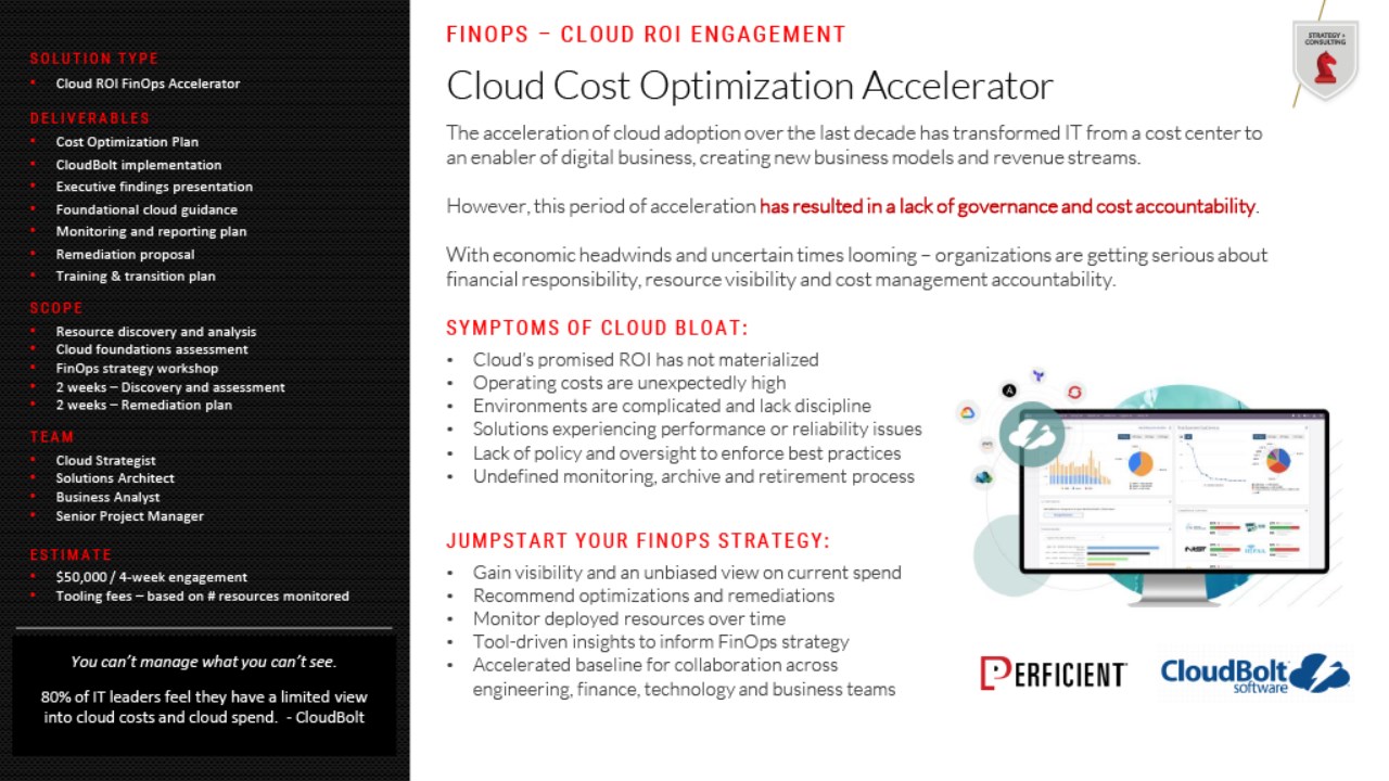 Cloud Cost Optimization Accelerator: 4 Week Assessment