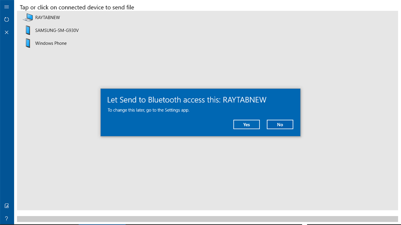 #2. Send to Bluetooth (Windows) Av: Ray Adams