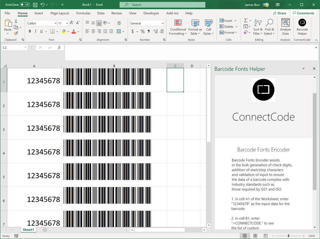 #2. Barcode Fonts Trial (Windows) 由: barcoderesource.com