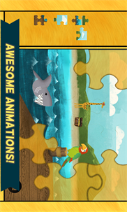 Pirate Preschool Puzzle Games HD screenshot 5