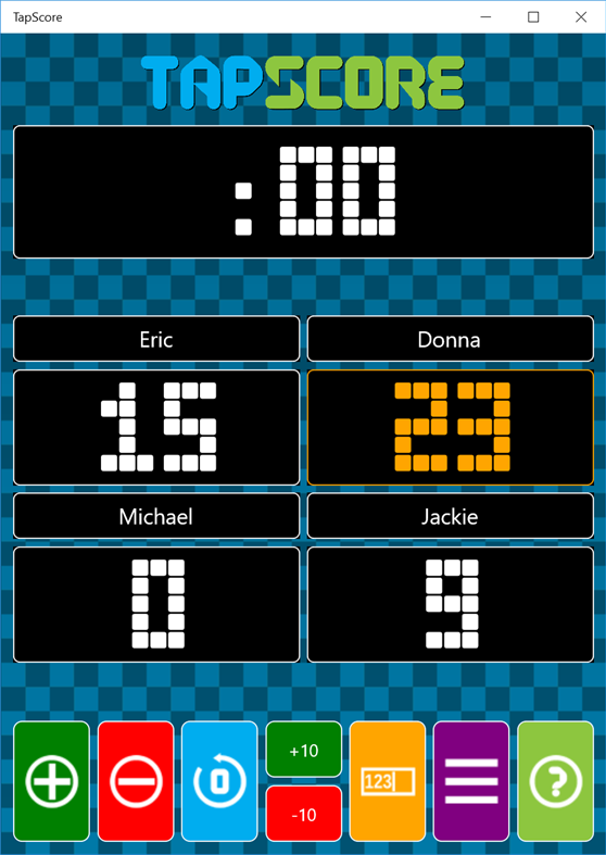 #7. TapScore (Windows) 来自: Small Screen Software