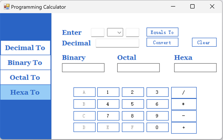 Programmers Calculator (Windows) Podle: Gorgeous