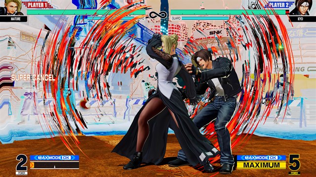 KOF XV DLC Characters "MATURE" and "VICE" screenshot 2