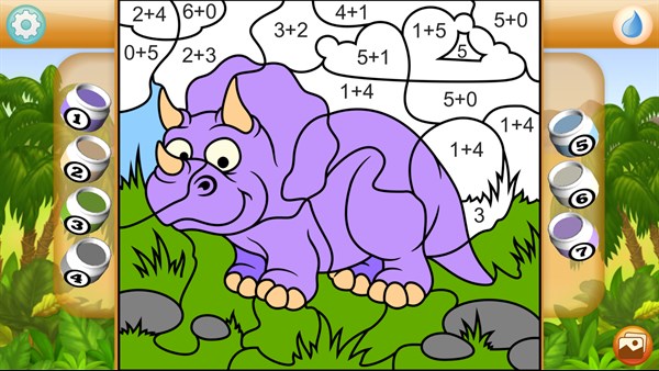 Paint by Numbers - Dinosaurs + — 6