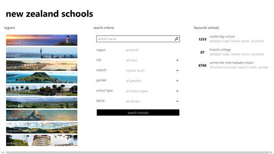 New Zealand Schools screenshot 1