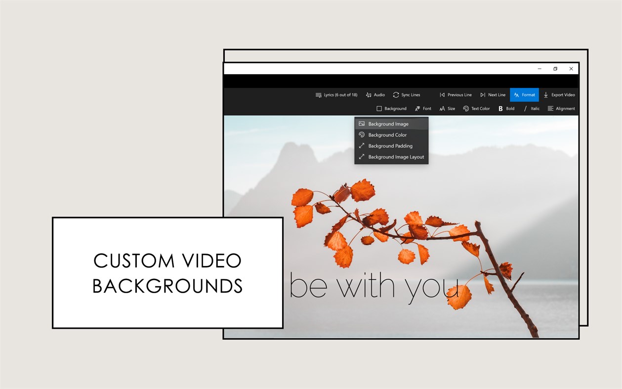 #4. Animated Text Studio - Lyric Video Maker (Windows) 由: Aidaluu Inc.