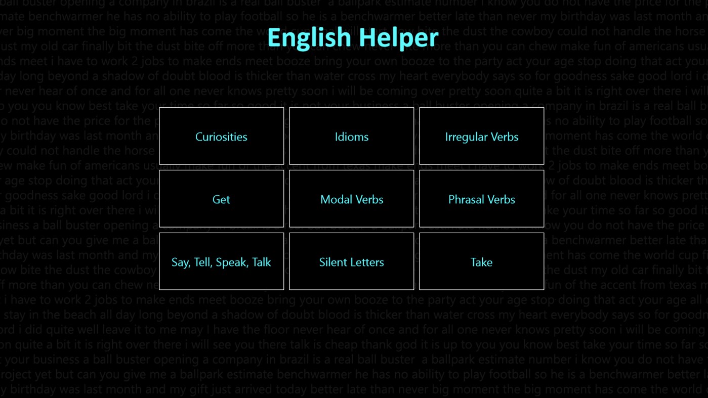 #1. English Helper (Windows) By: Alisson Barros
