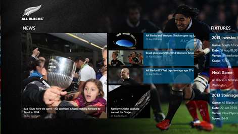 The Official Windows 8 All Blacks App Screenshots 1