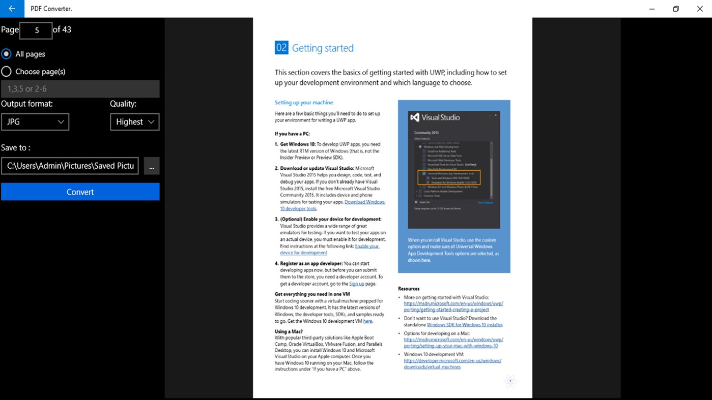 #2. PDF Converter. (Windows) Podle: LAT