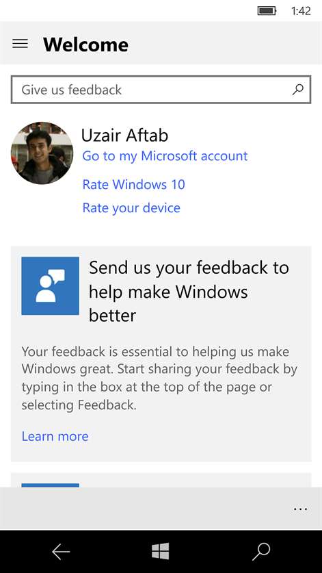 Feedback Hub Screenshots 2