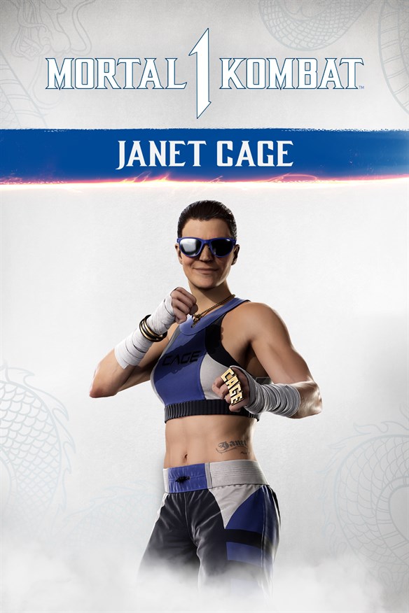 MK1: Janet Cage Xbox Series X|S and Xbox One cover art