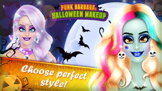 Barbara - Punk Halloween Makeup screenshot 1