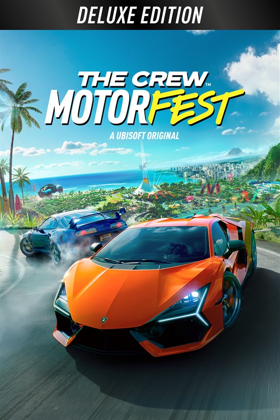Box shot of The Crew Motorfest Deluxe Edition