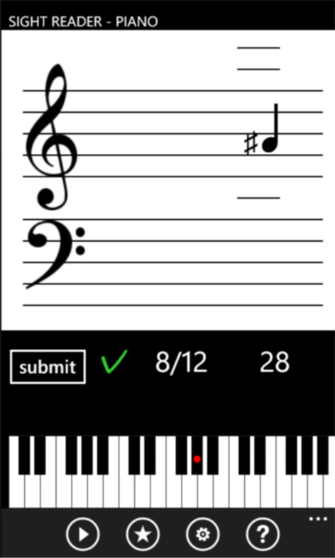 Sight Reader - Piano Screenshots 1