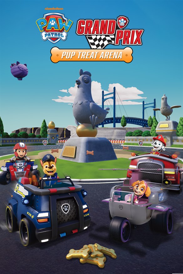 PAW Patrol: Grand Prix - Pup Treat Arena Xbox Series X|S and Xbox One cover art