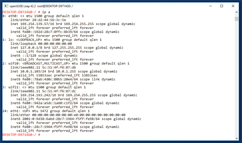 openSUSE Leap 42 Screenshot