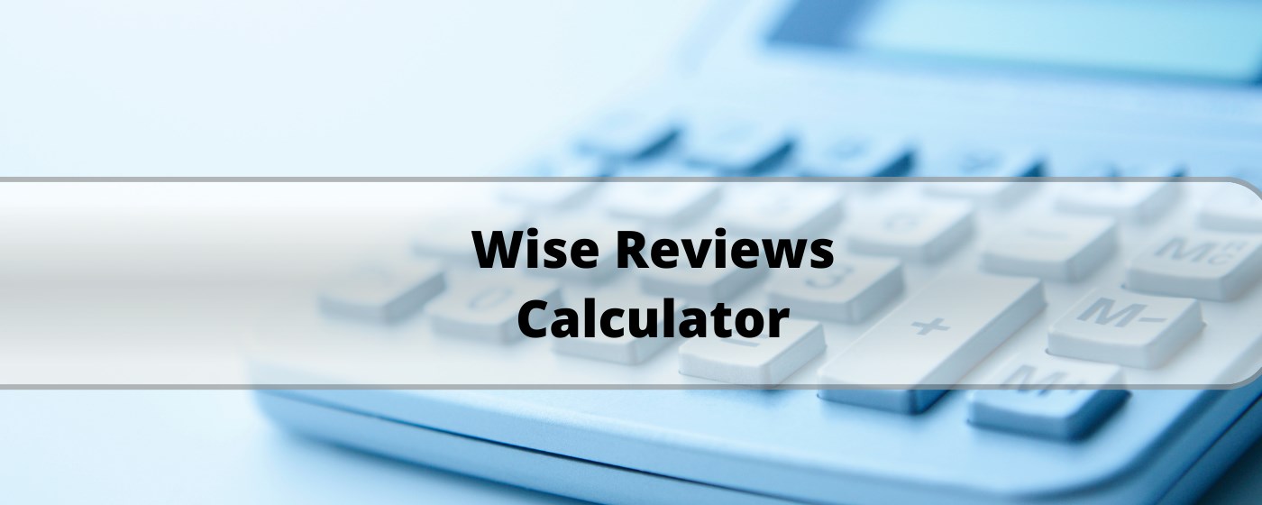 wisereviews Calculator marquee promo image
