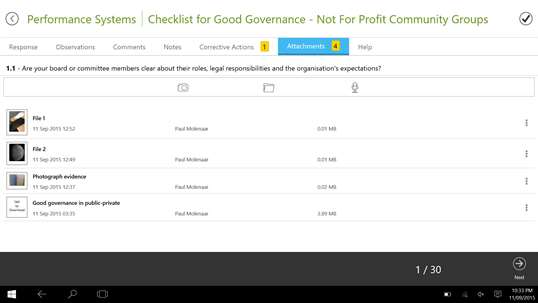 Compliance Checkpoint screenshot 5