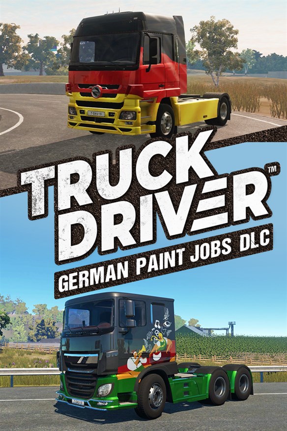 Truck Driver - German Paint Jobs DLC Xbox Series X|S and Xbox One cover art