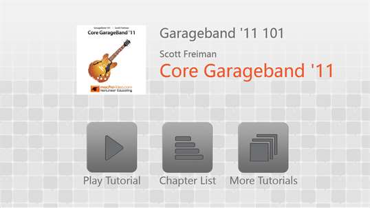 Learning GarageBand '11 screenshot 1