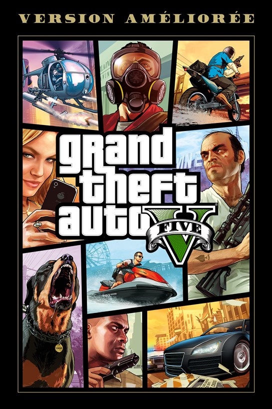 Capture de boîte de Grand Theft Auto V Version améliorée (PC)