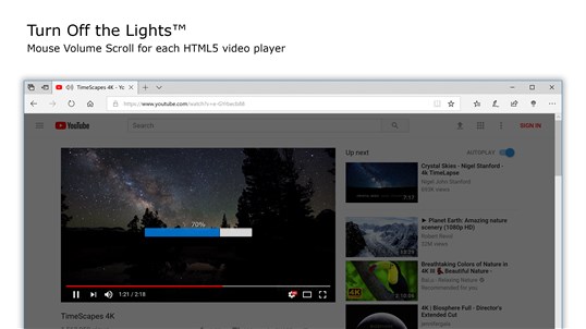 Turn Off the Lights for Microsoft Edge screenshot