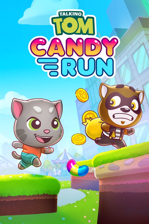 Talking Tom Candy Run Xbox Series X|S and Xbox One cover art