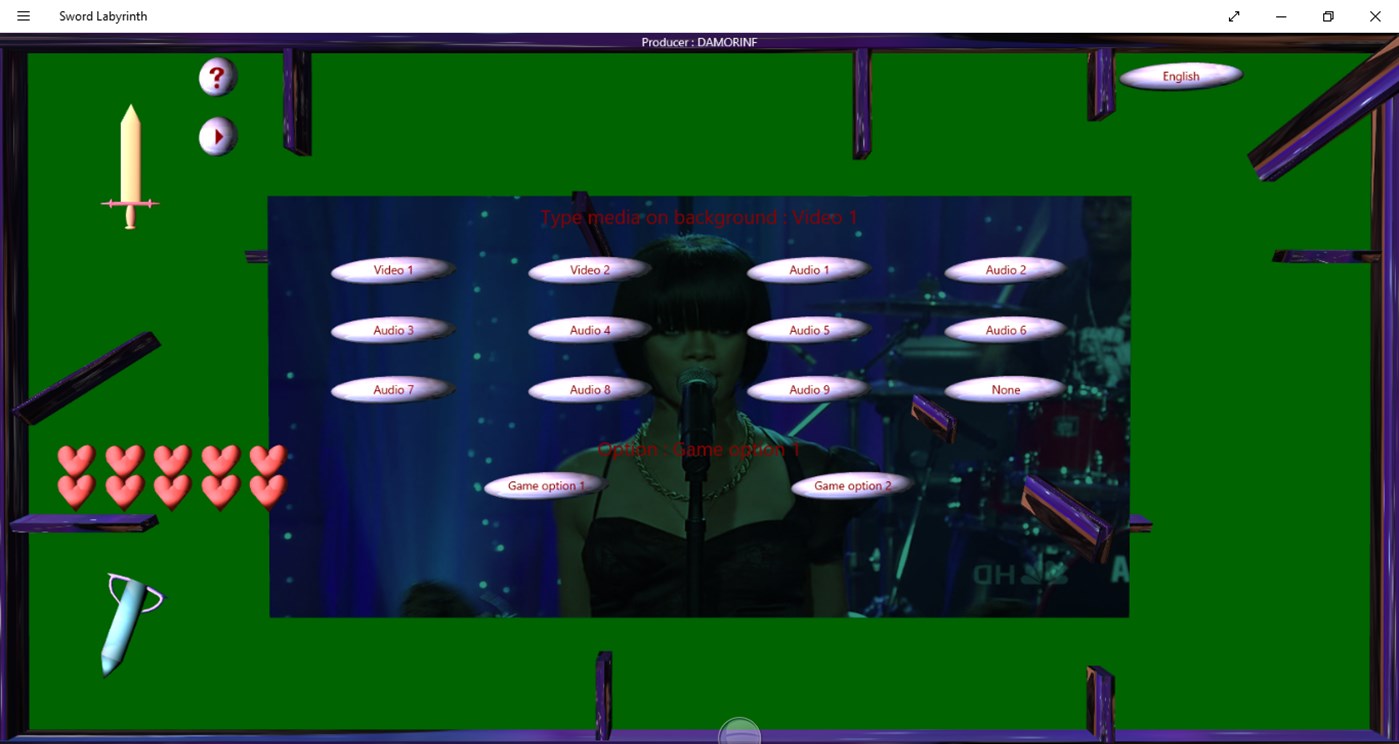 #9. Sword Labyrinth (Windows) 作者: SC DAMORINF SRL