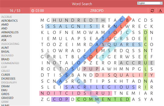 Word Search - Puzzles screenshot 1