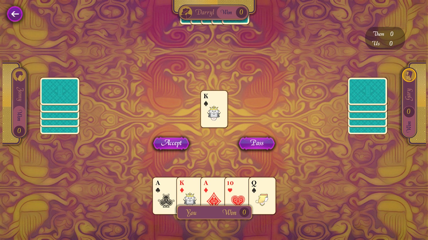 #4. Euchre Card Game (Windows) 게시자: Card Guru Game Studio