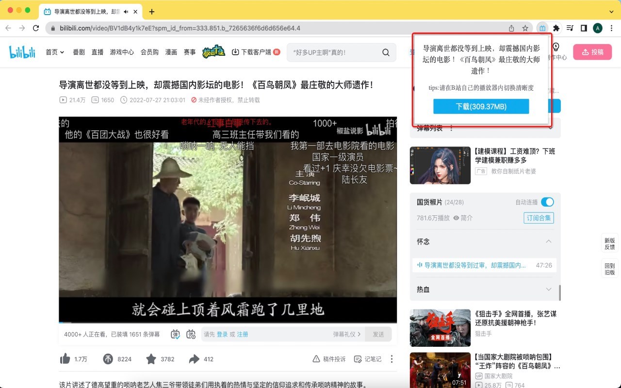 B站-视频下载神器